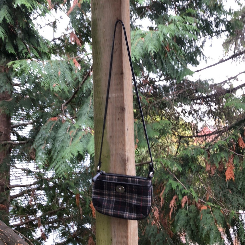 Ralph Lauren Plaid Clutch. Good condition.